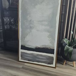 Kirklands Arxc Gray Cloud Abstract 