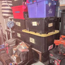 Totes Of Glass Ware 20$ Each