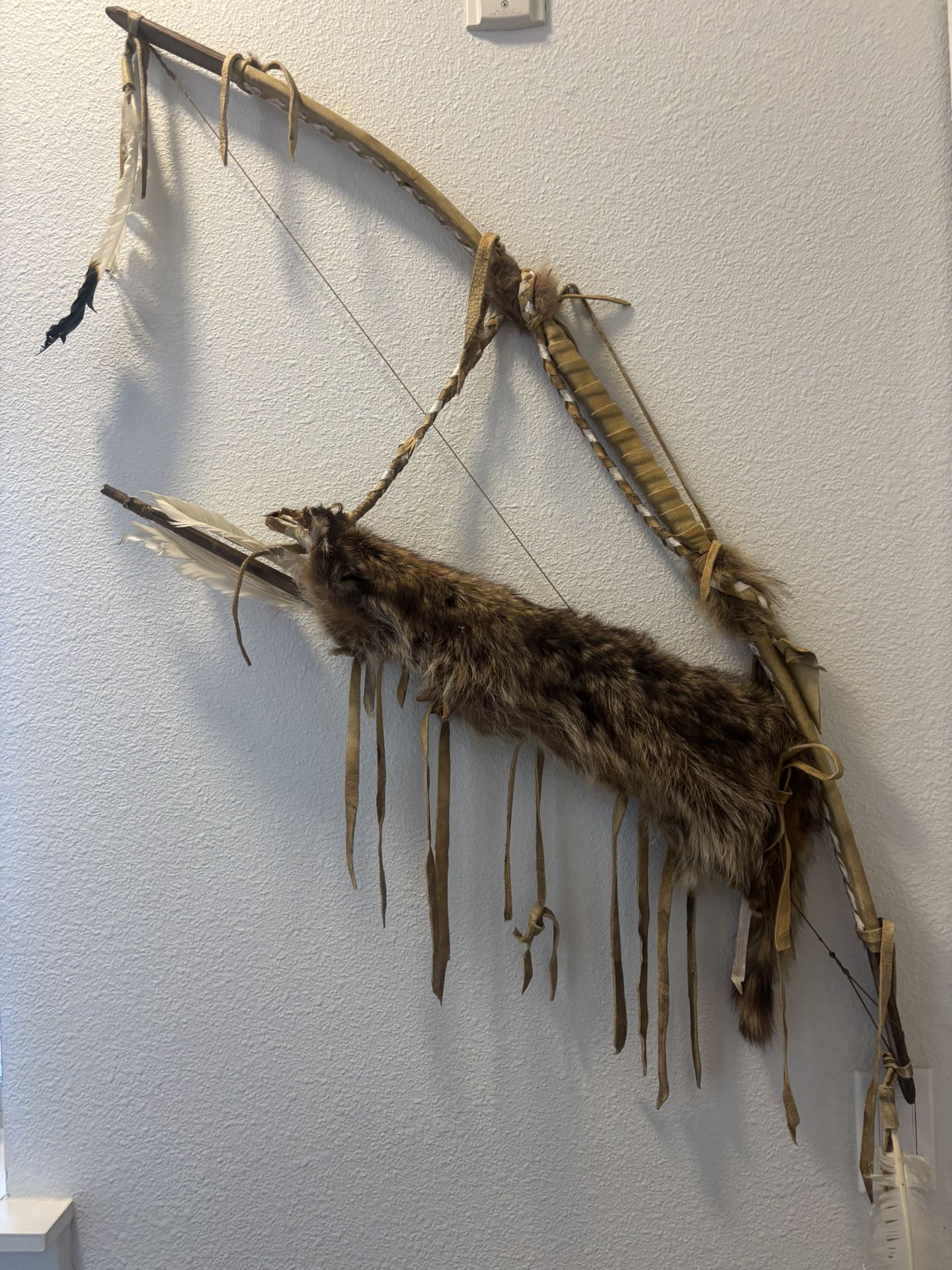 Vintage Navajo Bow And Arrow