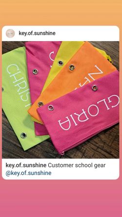 Personalized School Supplies