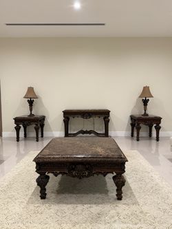Coffee table 5 pcs Matching set