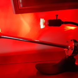 Industrial art light "shoehorn "