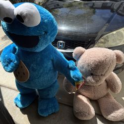 Big Cookie Monster & Teddy Bear 