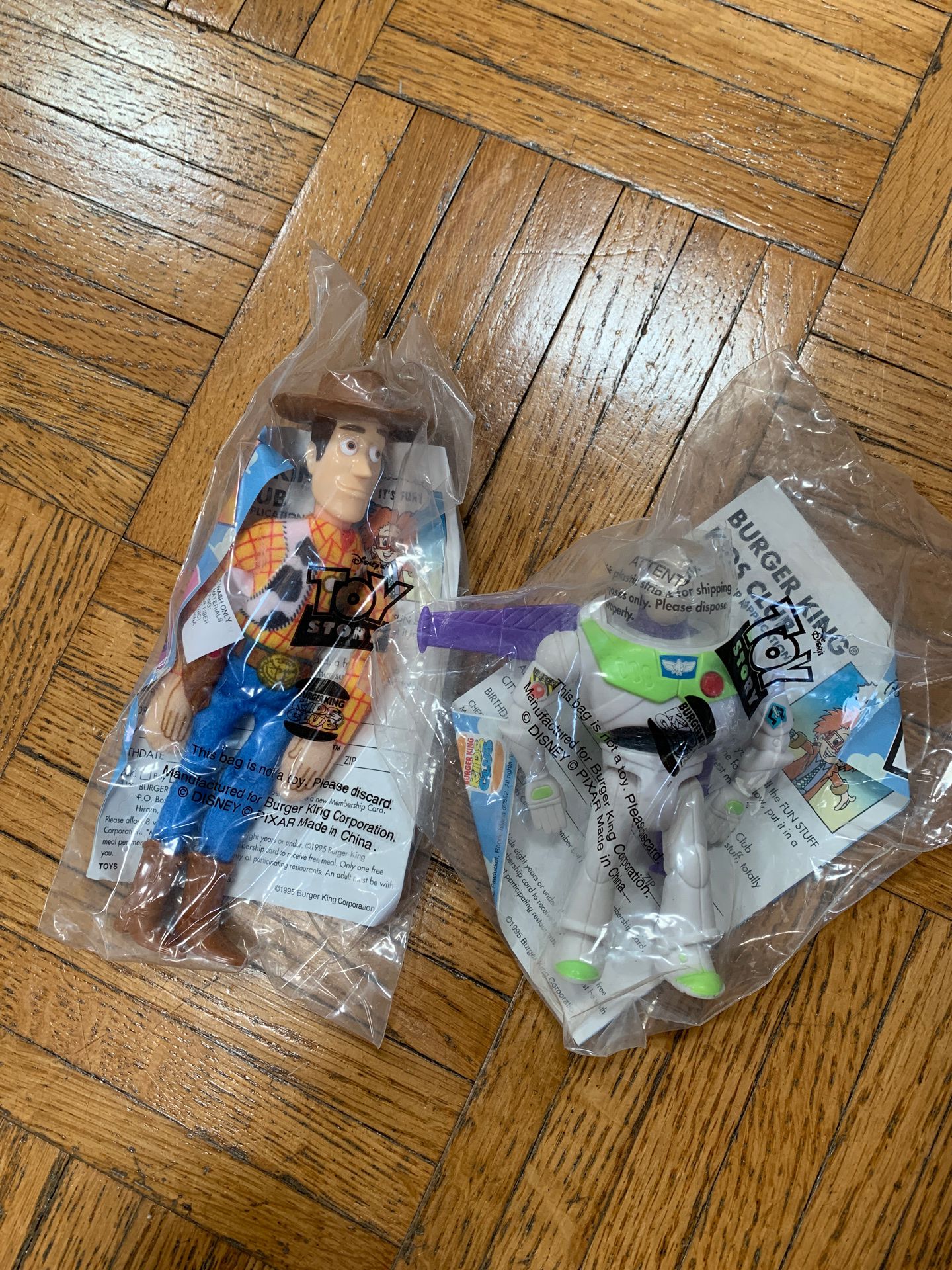 Burger King TOY STORY collectibles