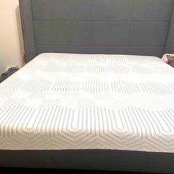 Tempur-pedic Bed frame And Mattress 