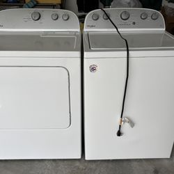 Used whirlpool washer and Dryer Set
