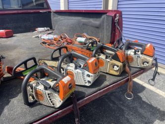 Stihl Chainsaws And Blower 