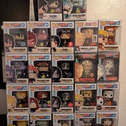 Naruto Chase Signed Funko Lot New