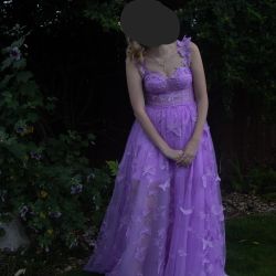 Lilac Prom Dress