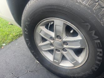 GMC/Chevy  Rims and Tires.