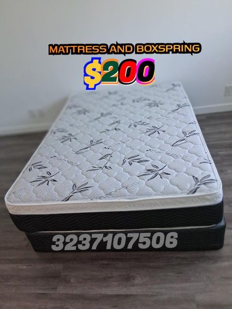 Queen Size Mattress And Boxspring