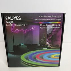 FAYYES RGB LED Neon Rope Light