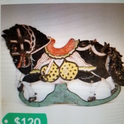 Antique Ethnic Shadow Puppet