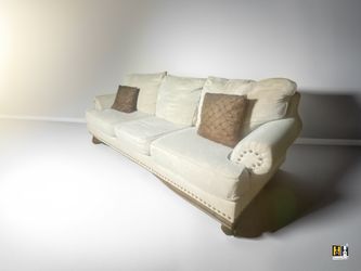 Beige Sofa 