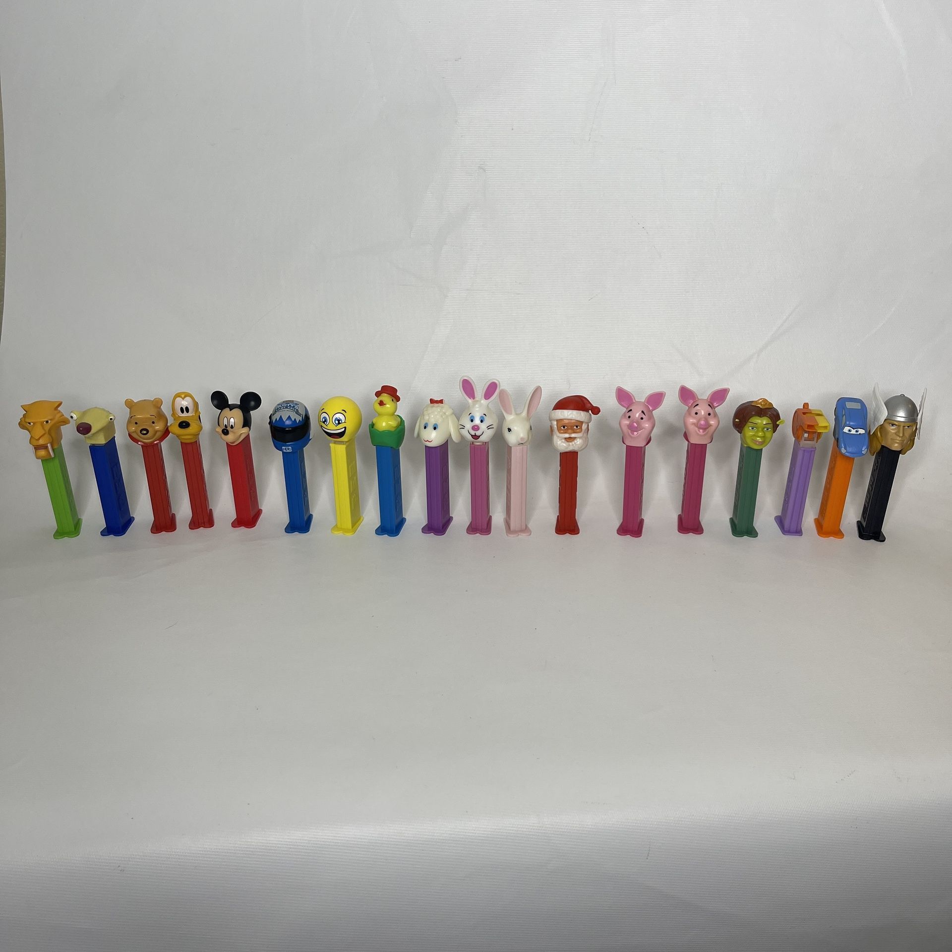 Pez vintage From 1(contact info removed) Lot Of 18 Disney, Pixar, Assorted Vintage Pez