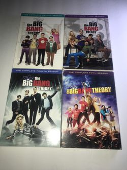 The Big Bang Theory seasons 2-5 DVD