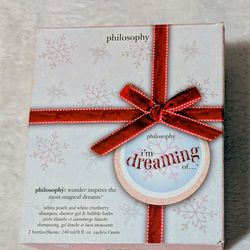 Philosophy I'm Dreaming Bundle Two White Cranberry White Peach