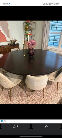 Table and chairs