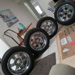 20 Inch wheels And Tires Off F150 