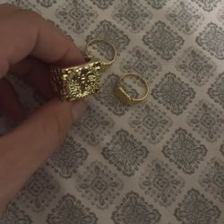 Gold Plated Rings 