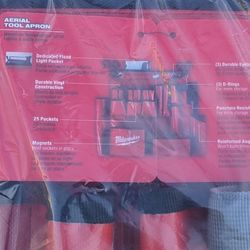 Aerial Tool Apron  Tool Organized 