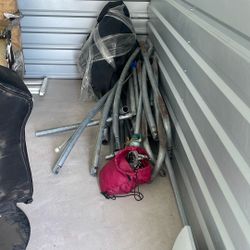 12’ Trampoline With Zipper Safety Enclosure 