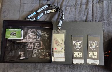 2015 Raiders Season Ticket Box