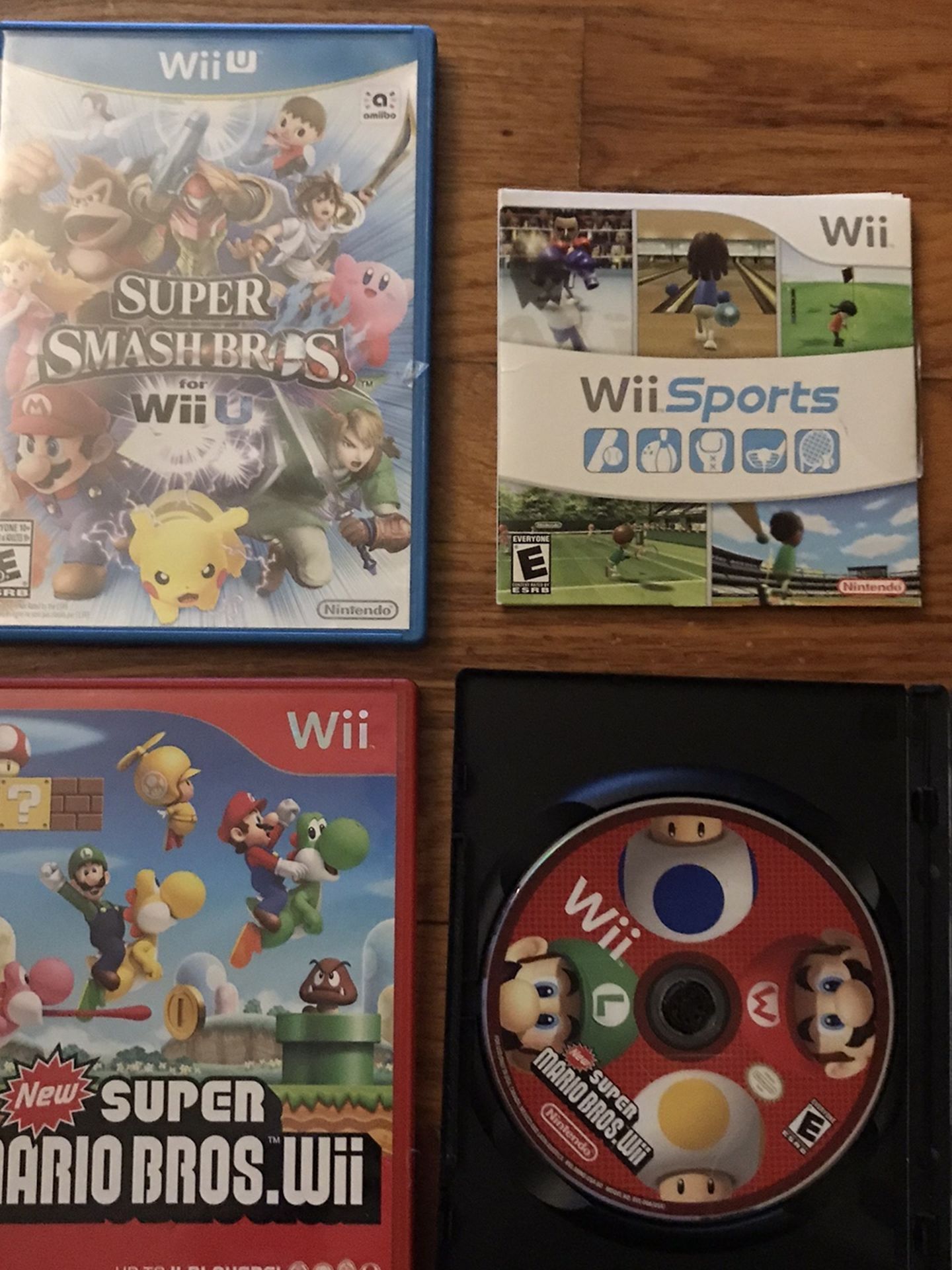 Nintendo Wii U Games (Individually Priced)