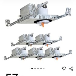 4" LED New construction Housing Can $45 Case Or Buy Individual $7.50 657$608$9019