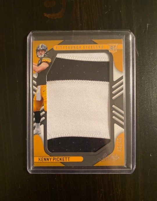 Kenny pickett Absolute patch numbered 43/49