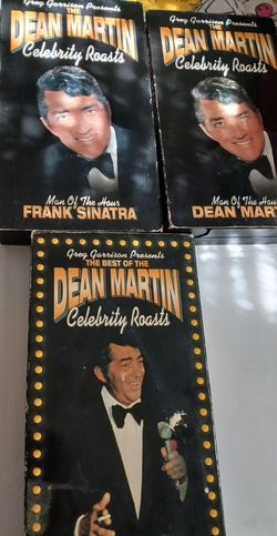 Celebrity Roast Dean Martin. All Three VHS