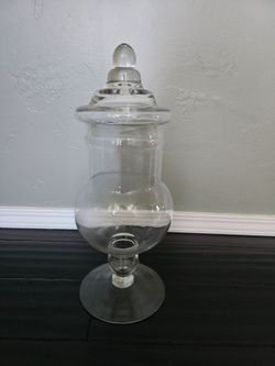 Large Glass Jar with Top