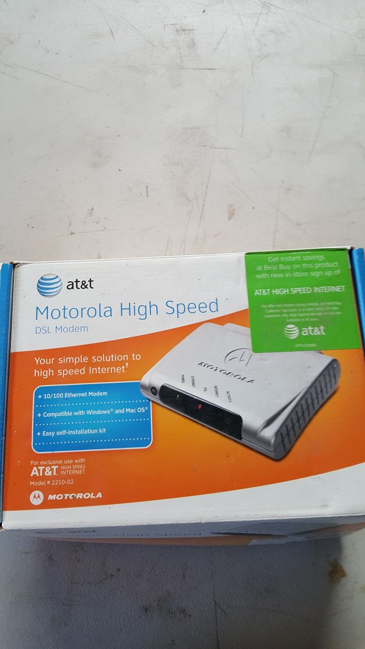 ATT DSL modem