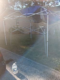 Two canopy tents