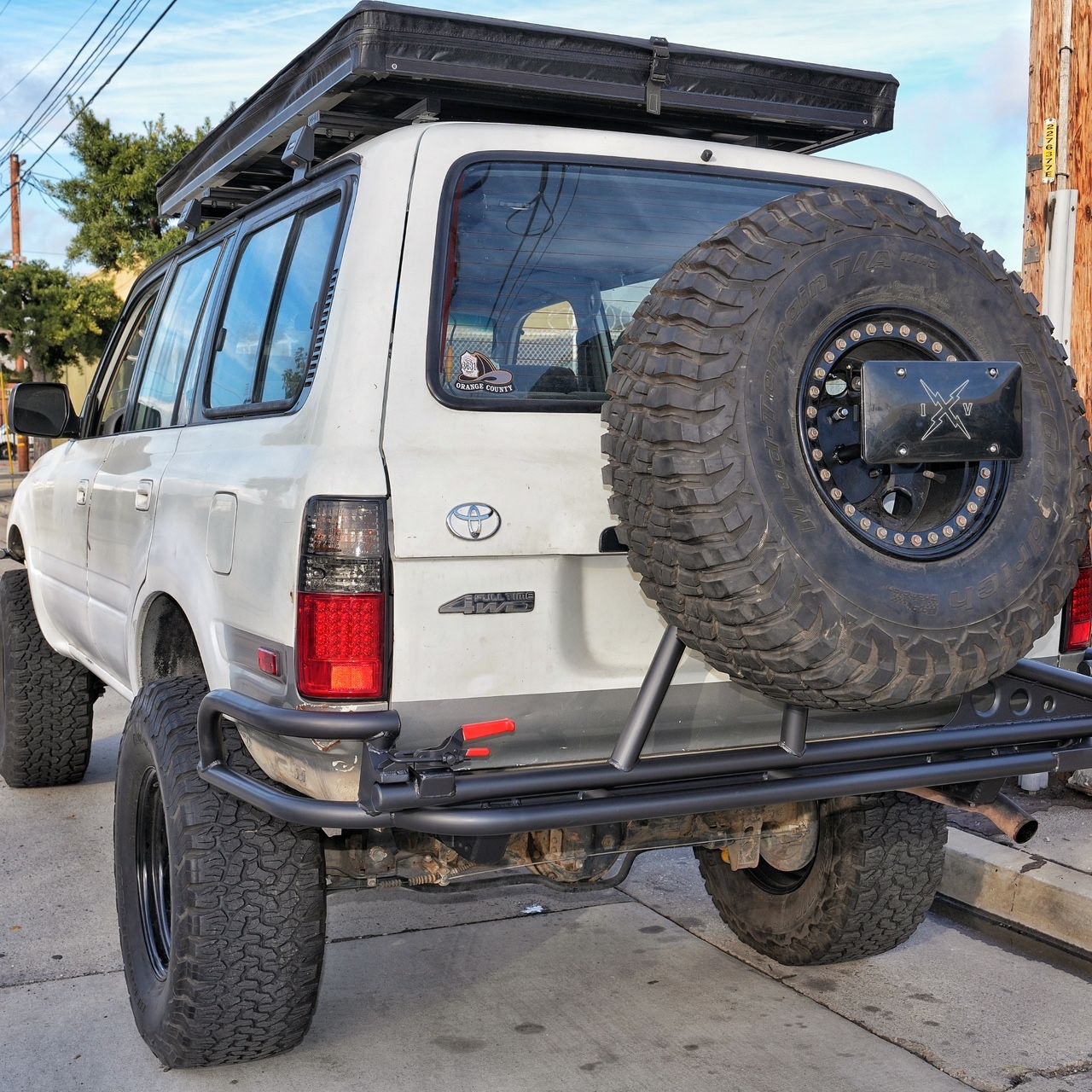 Land Cruiser Rear Bumper With Swingout Fj80