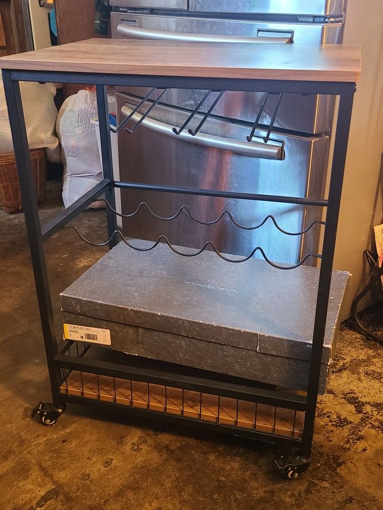 Wine Bar Cart