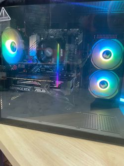 Black RGB RTX 5060 Gaming & Streaming PC