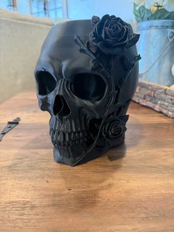 Skull Vase