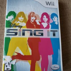 Disney Sing It (Nintendo Wii, 2008) Game