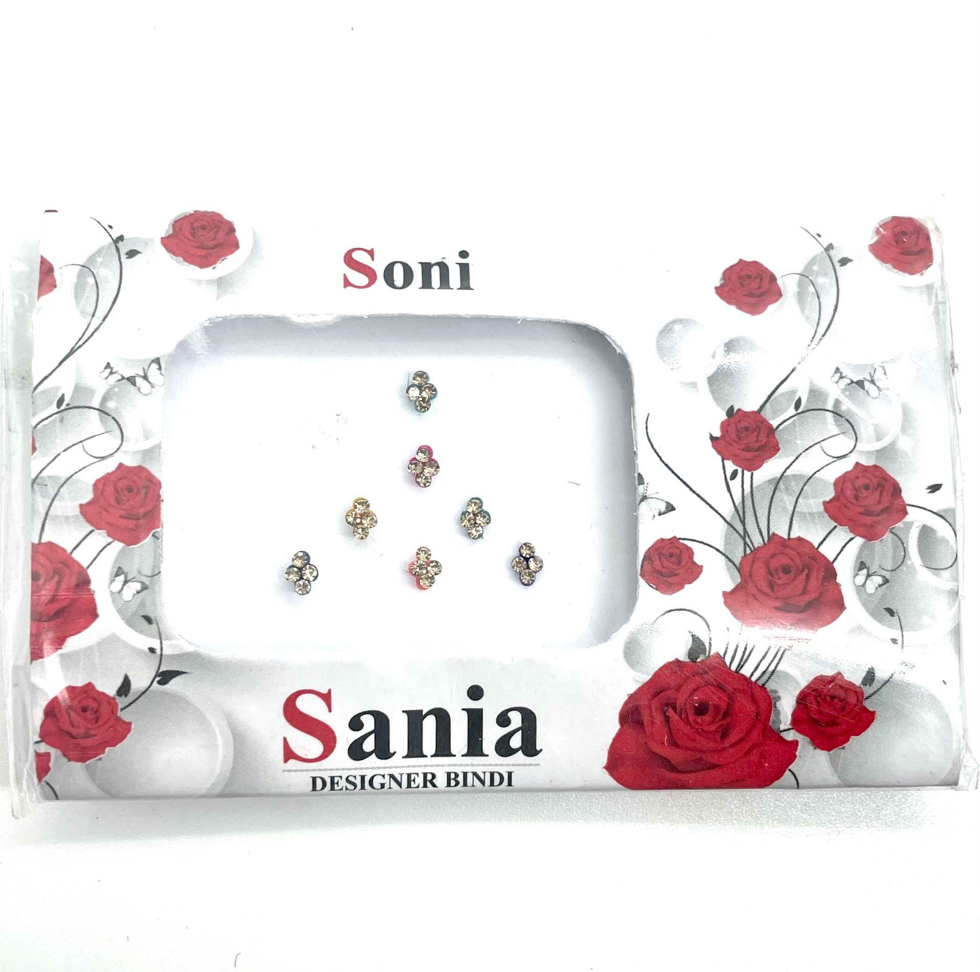 Colorful Soni Sania Face Bindis