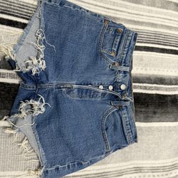 High Waisted Levi Shorts