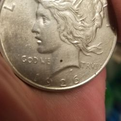 1926 D  Peace Dollar
