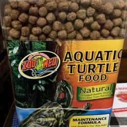 ZOO MED NATURAL AQUATIC TURTLE FOOD - MAINTENANCE FORMULA  45 Oz 