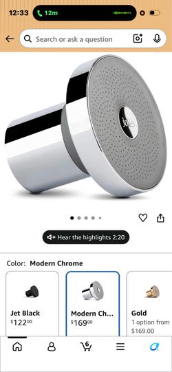 THE JOLIE FILTERED SHOWERHEAD