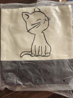 Cute Cloth Tote Bags Cats