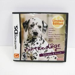 Nintendogs Dalmatian & Friends Nintendo DS 2005 Video Game CIB