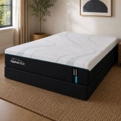 Tempurpedic Adapt  Medium Contour Technology Queen Size Mattress Premium Comfort Factory Fresh & Sealed in Plastic Same Day Delivery
