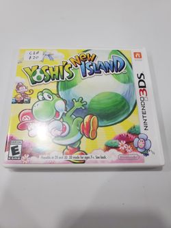 Yoshis New Island 3DS CIB