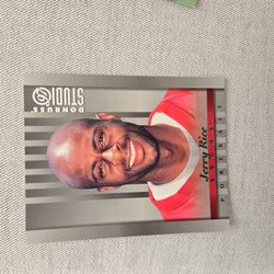 Jerry Rice 8x10 football card