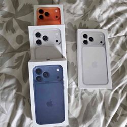 Apple iPhone 17 Pro Max Or 17 Pro Unlocked All Colors All GB Available 